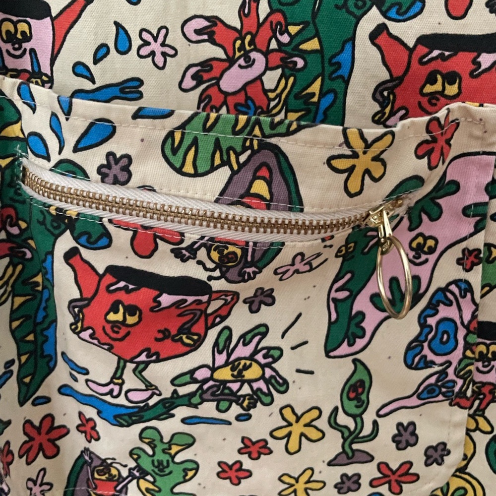 Nooworks Art Teacher Dress/Jacket in Bug Out print - Picture 5 of 6
